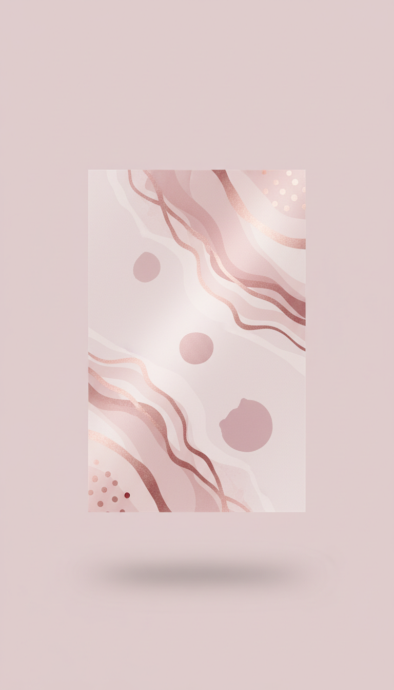Digital Photo Preset Blush Rose Card
