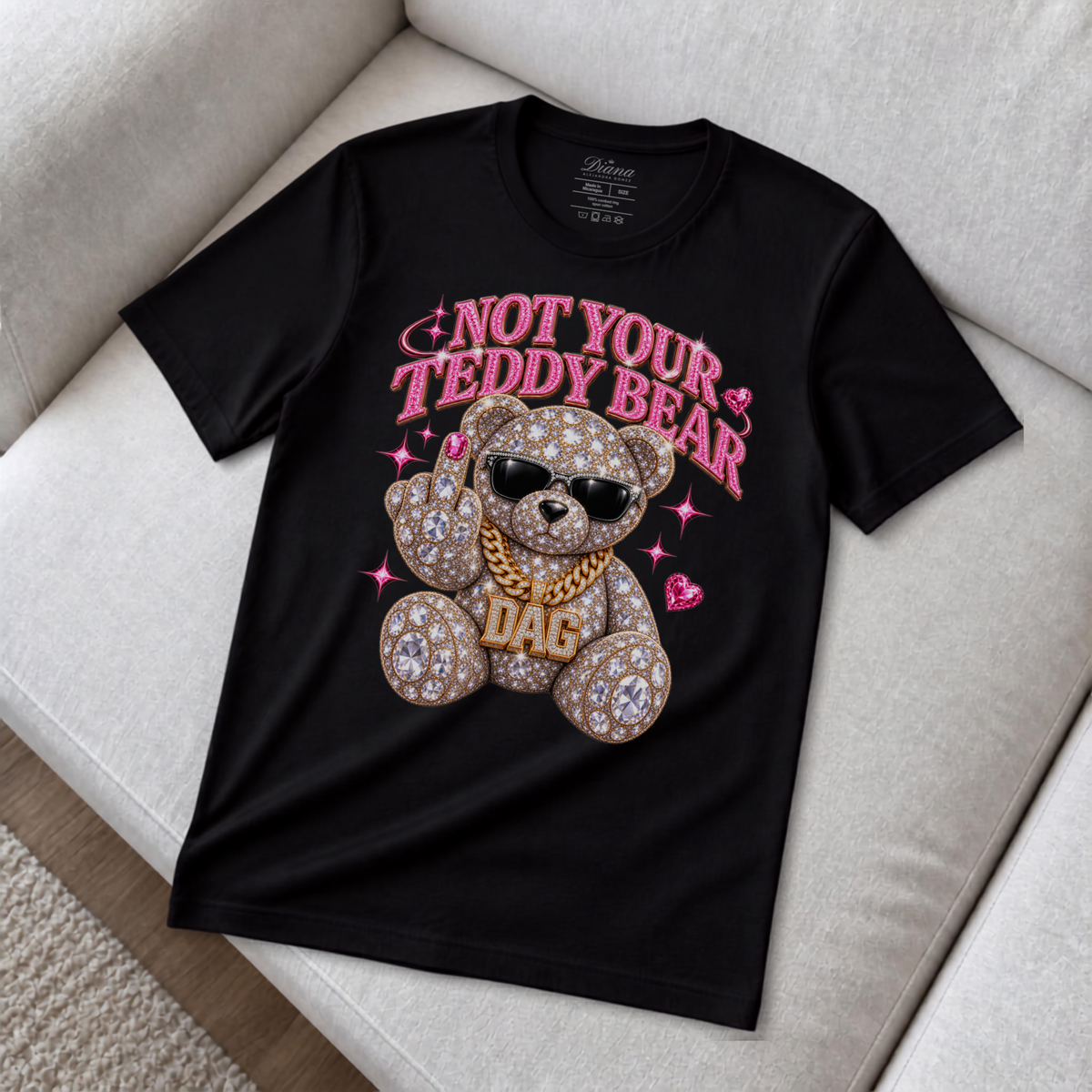 DAG Not Your Teddy Bear Tee